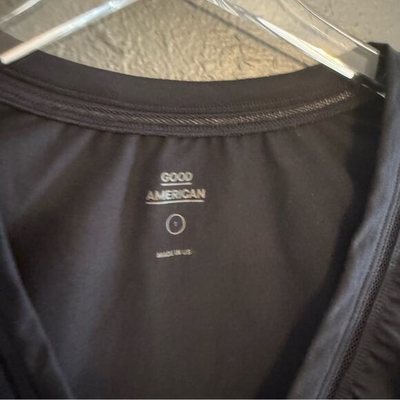 Good American Down Low V-Neck Bodysuit Size 1 - Picture 7 of 7